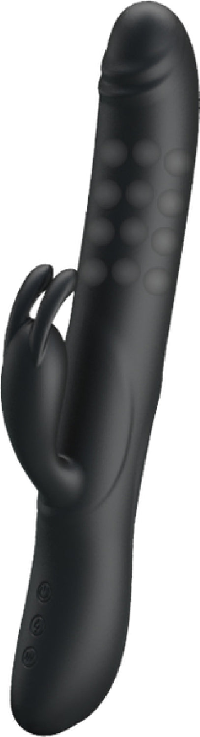 Pretty Love Rechargeable Colin Luxury Rechargeable Silicone Vibrator With Inflatable Head > Vibrators > Ladies > Rabbit Multi
