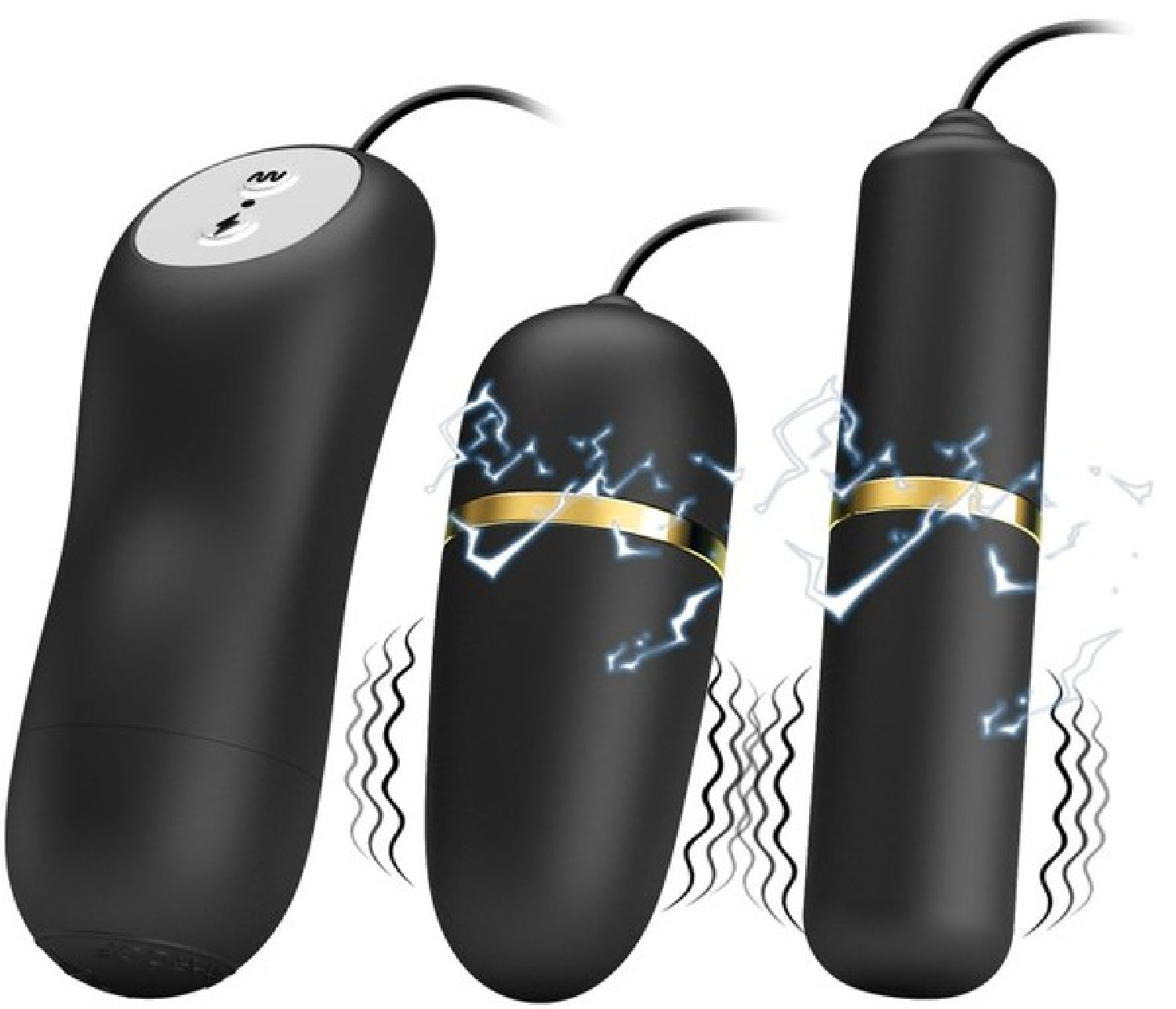 Double Vibro Bullets – 3 Function Vibrating Exerciser Bullets > Vibrators > Mini Vibrators