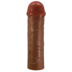 Nile 6.5 Inch Realistic Penis Sleeve – Lifelike Material Extending Sleeve > Sex Toys For Men > Penis Sleeves