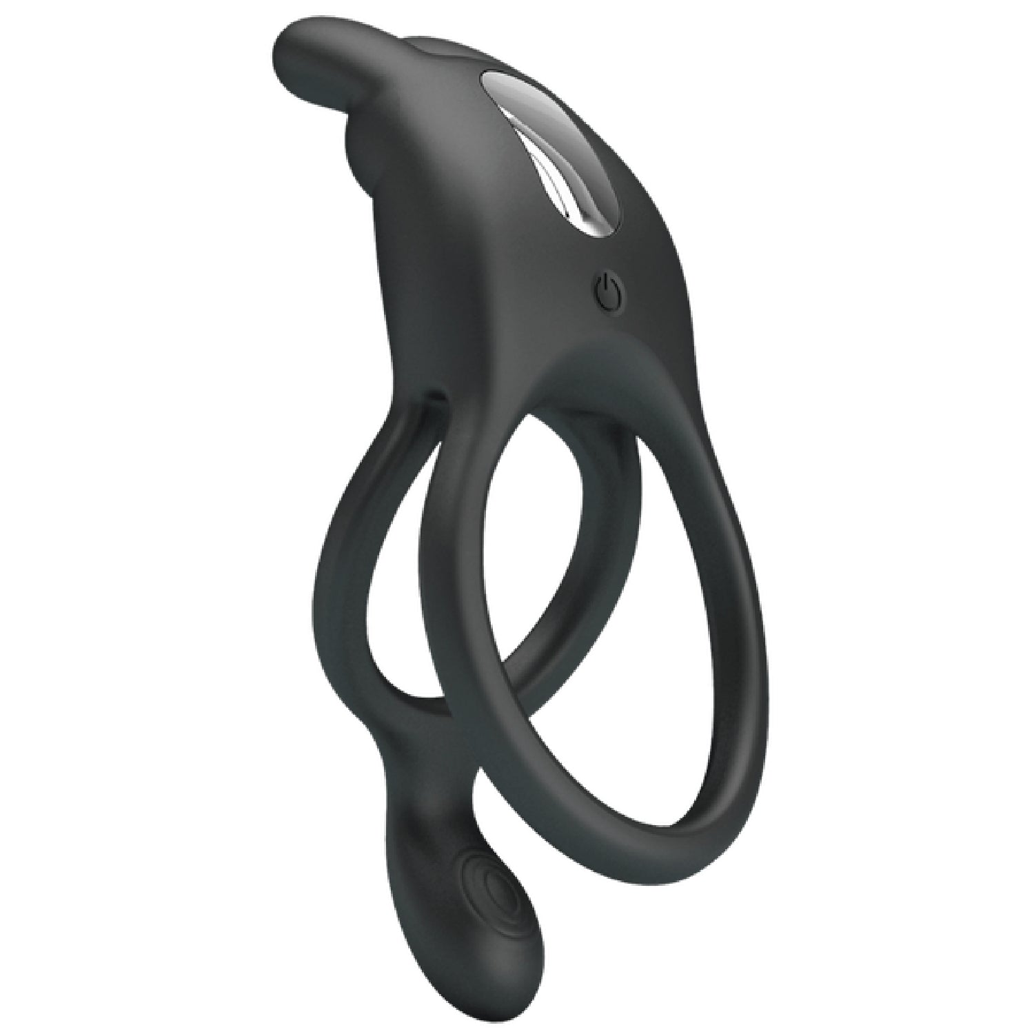 Seth Rechargeable Silicone Vibrating Cock Ring – Powerful Motor, Body-Safe Material, Adjustable Fit > Cock Ring > Vibrating Main image