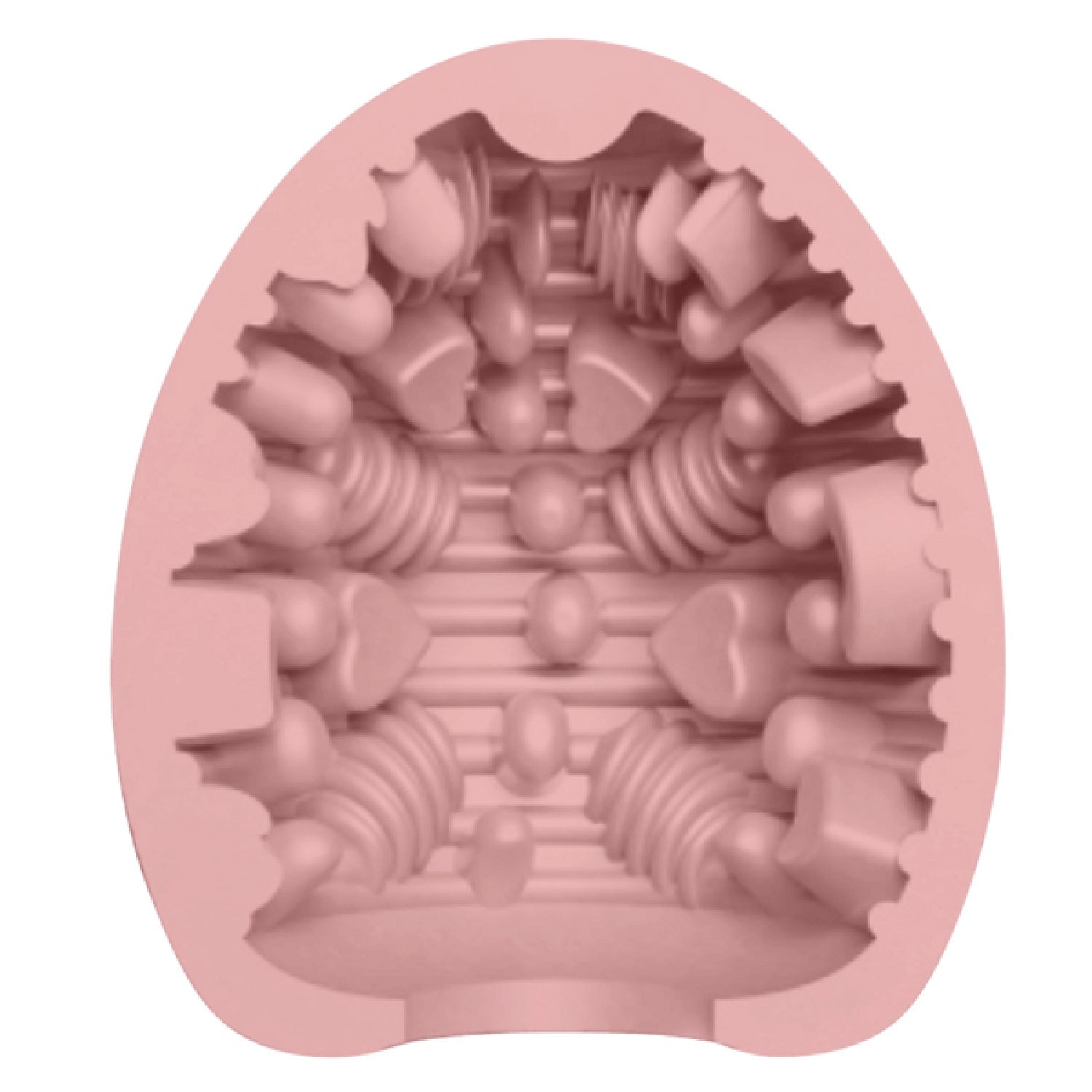 Pleasure Egg – Soft Ribbed Stroker Sleeve > Sex Toys For Men > Masturbators Cup