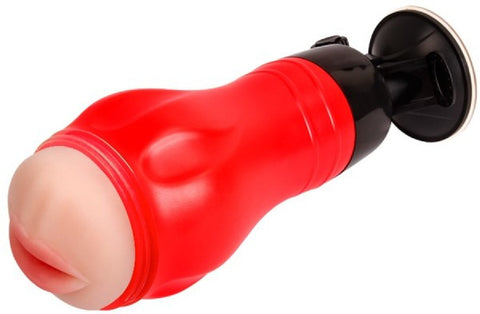 Flora Mouth Masturbator – 12 Function Vibration Stroker with Suction Base > Sex Toys For Men > Masturbators > Vibrating