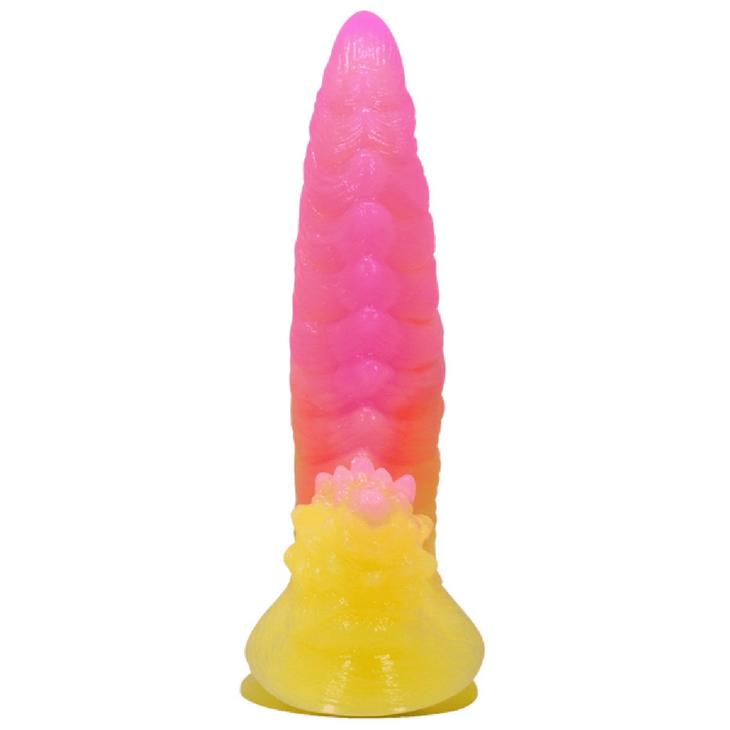 Flame Beast 8.8 Inch Silicone Dildo – Body-Safe Suction Base Dildo > Dildos > Fantasy