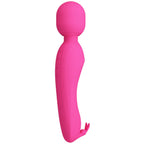 Pretty Love Curtis Wand – Rechargeable Silicone Wand Vibrator with Rabbit Ears > Sex Toys > Massage Wands