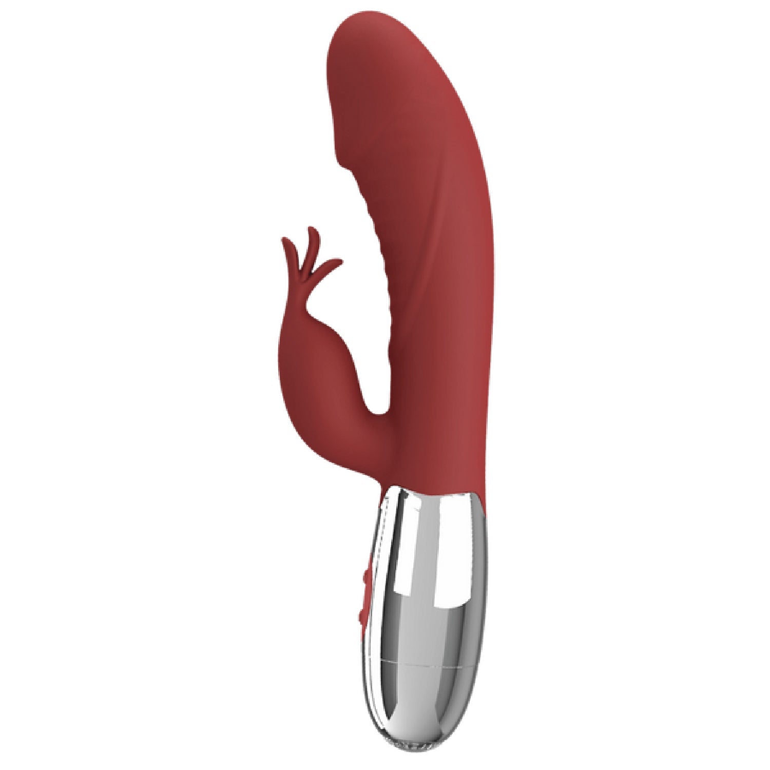 Rasmussen Rechargeable Dual-Motor Silky Silicone G-Spot and Clitoral Vibrator > Vibrators > Ladies > Rabbit Main image