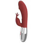 Rasmussen Rechargeable Dual-Motor Silky Silicone G-Spot and Clitoral Vibrator > Vibrators > Ladies > Rabbit