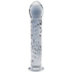 Seraphic Ripple Handblown Borosilicate Glass Dildo – Textured 6.2 Inch Insertable Length > Glass > Dildos