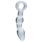 Utopian Mystique 5.2 Inch Ribbed Borosilicate Glass Anal Dildo > Glass > Dildos