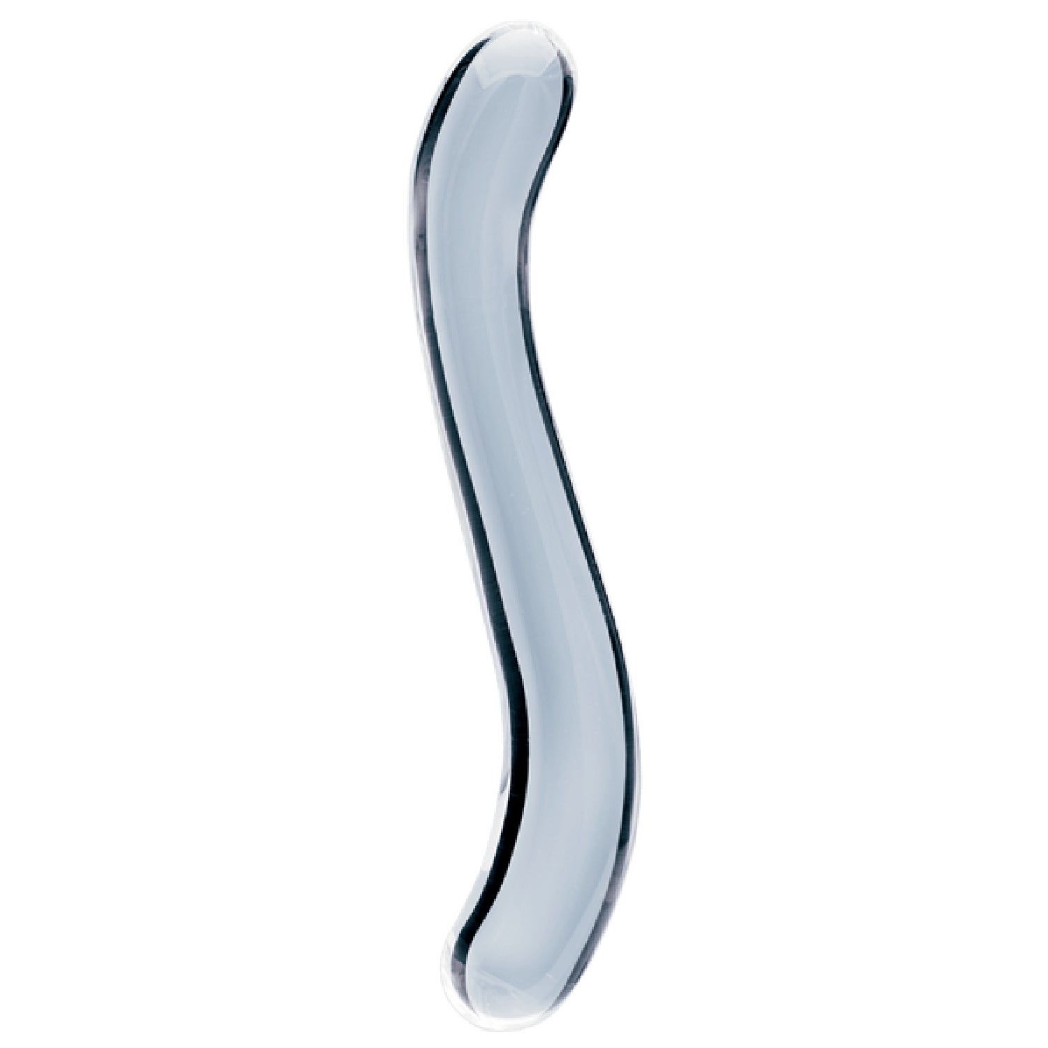 Celestial Curve – 7.1 Inch Handblown Borosilicate Glass Double-Ended Dildo > Glass > Dildos