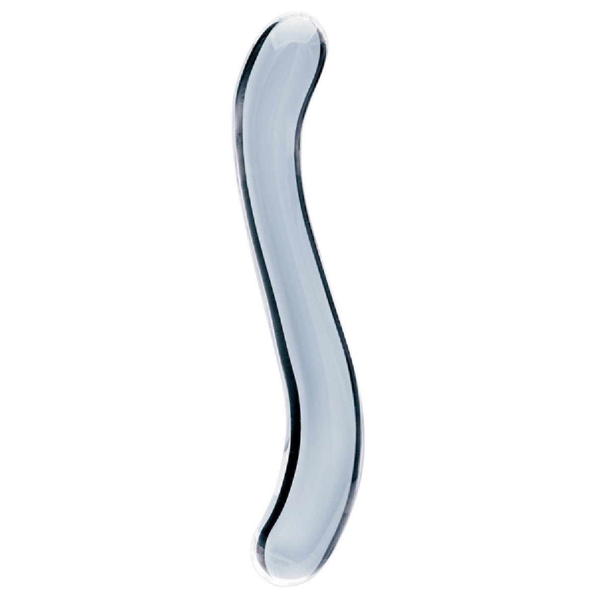 Celestial Curve 7.1 Inch Handblown Borosilicate Glass Double-Ended Dildo > Glass > Dildos Main image
