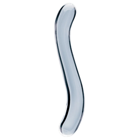 Celestial Curve – 7.1 Inch Handblown Borosilicate Glass Double-Ended Dildo > Glass > Dildos