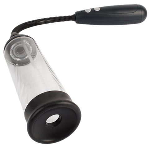 Vaczilla X19 Cylinder (Clear) – USB Rechargeable Penis Pump with Silicone Sleeve and Ring > Pumps > Penis Pumps