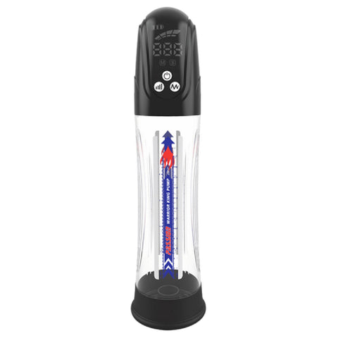 Vaczilla X16 Auto Cylinder Pump – Waterproof Rechargeable Penis Pump with TPE Ring > Pumps > Penis Pumps Electric