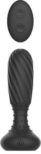 Fierce Euphoria Libido Prober – Remote-Controlled Gyrating Anal Plug with Rotating Beads > Anal Range > Vibrating Butt Plugs