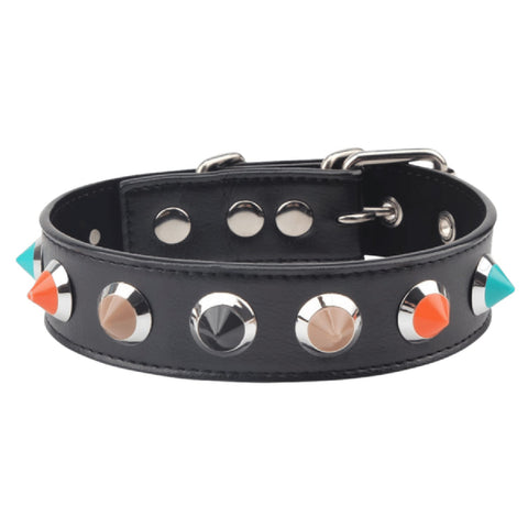 Collar With Thorns – Adjustable Collar Accessory > Bondage Gear > Collars & Leashes