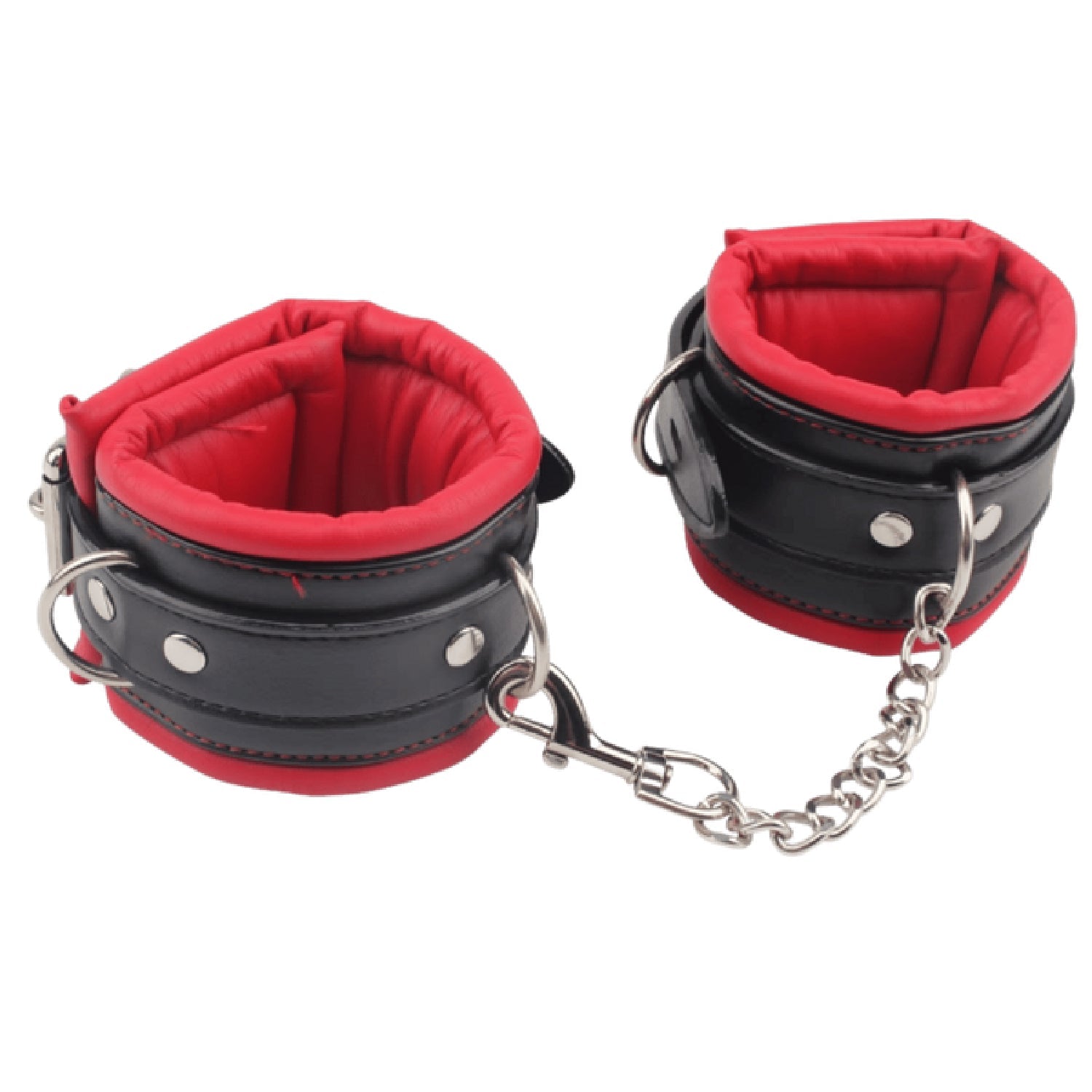 Super Soft Ankle Cuffs – Adjustable Metal Hook Restraint Cuffs Secondary image
