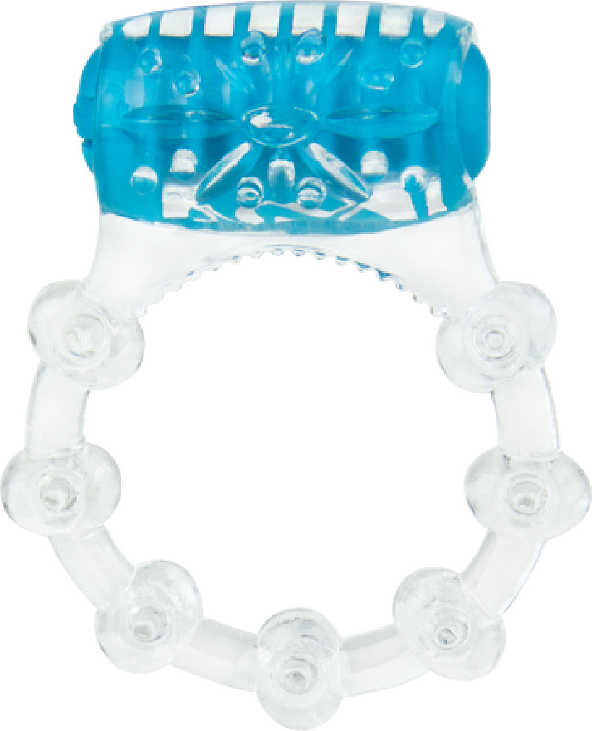 Screaming O ColorPop Quickie – Disposable Stretchable Vibrating Ring Blue > Cock Ring > Vibrating