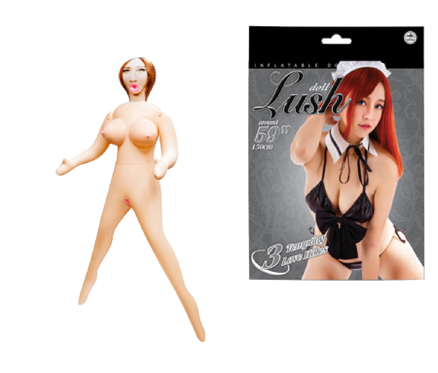 Lush Dolls Serena V – Life-Size Inflatable Doll with Realistic Features > Sex Toys > Sex Dolls > Novelty Inflatables