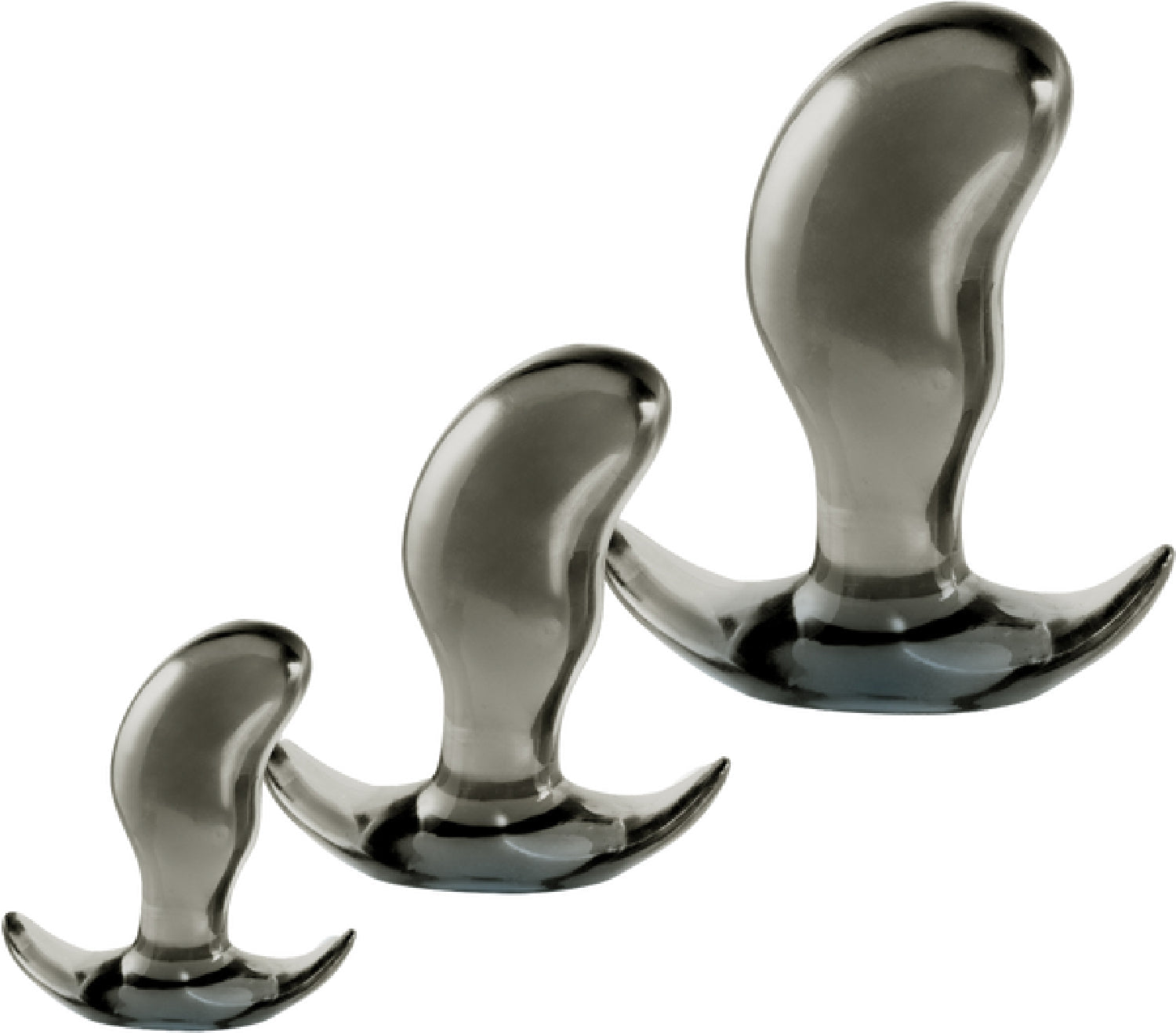 Anal Plug Kit Set - High Transparent TPE Material > Anal Range > Butt Plug Kits Main image