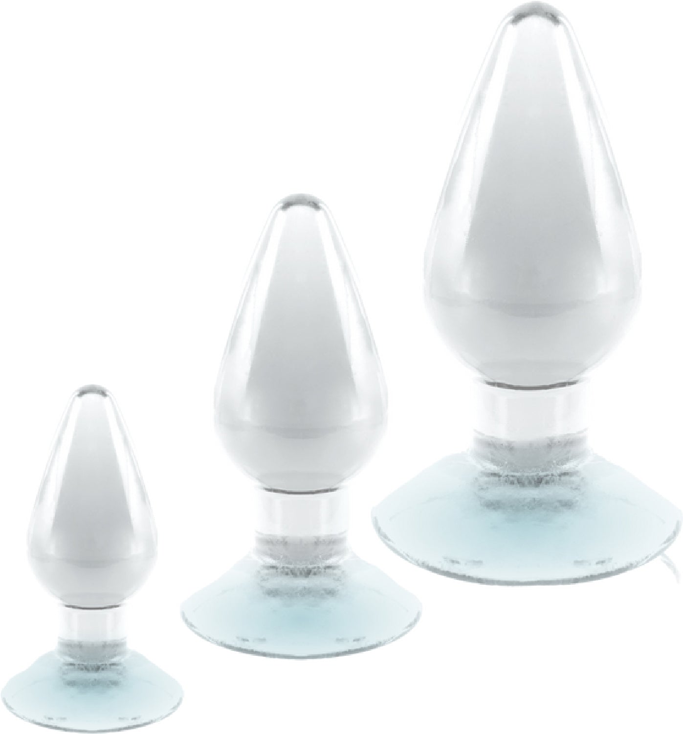 3 In 1 Anal Plug Kit – Flexible Hygienic Suction Cup Base Anal Plugs > Anal Range > Butt Plug Kits