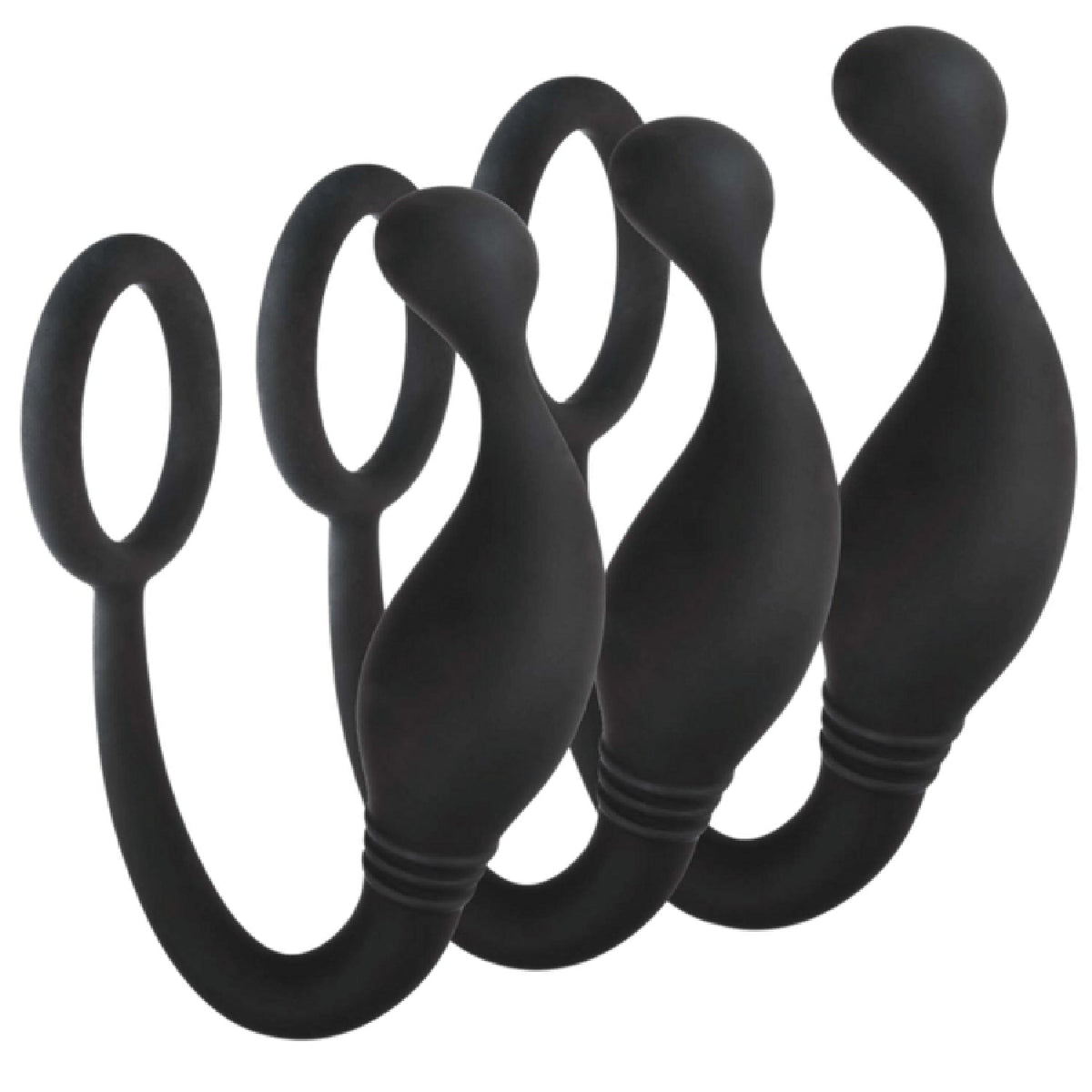 Prostate Plug Set – Hygienic Silicone 3-Piece Small, Medium, and Large Plugs > Anal Range > Prostate Plugs