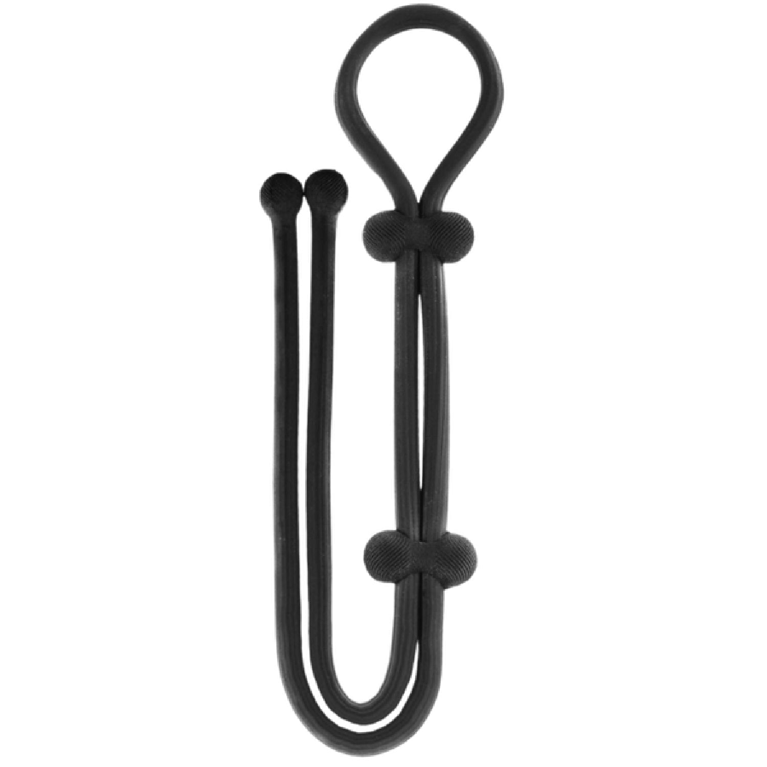 Adjustable Cock Ring with Ball Strap – Hygienic Silicone Cock Ring > Cock Ring > Adjustable