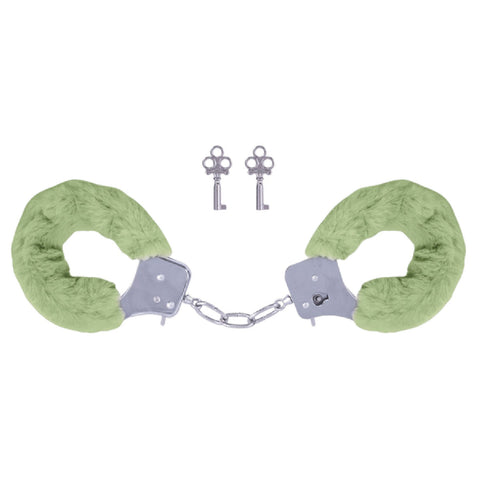 Furry Handcuffs – 7.4cm Chain Length Restraints > Bondage Gear > Handcuffs