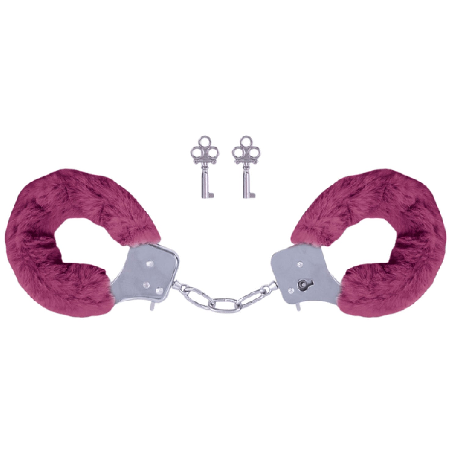 Furry Handcuffs – 7.4cm Chain Length Restraints > Bondage Gear > Handcuffs