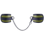 Adjustable Ankle Cuffs with Velcro Lock and 25.9cm Chain – Bondage Restraints > Bondage Gear > Restraints