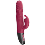 Rotating Rabbit Rechargeable Silicone Vibrator – 13cm Insertable Length Rabbit Vibrator > Vibrators > Ladies > Rabbit