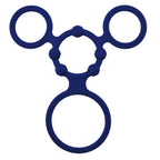 Triple Ring With Ball Stretcher – Stretchy Durable Silicone Ball Stretcher > Sex Toys For Men > Ball Stretchers