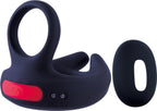 Dual Motor Cock Ring with Scrotal Stimulator – Rechargeable Splashproof Silicone Toy > Cock Ring > Vibrating