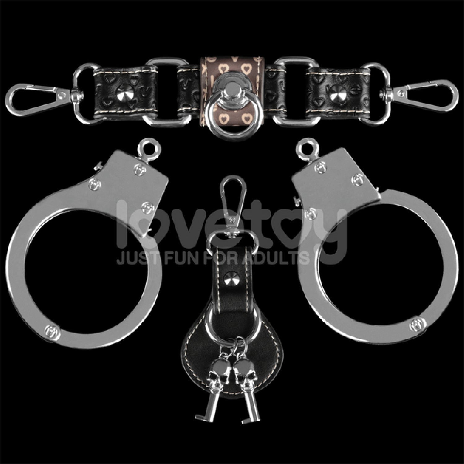Heavy Metal Handcuffs – Luxury Heavy-Duty Unisex Handcuffs Secondary image