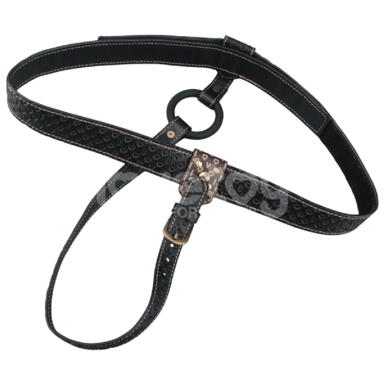 Rebellion Reign Strap-On Harness – Adjustable Durable PU Material Strap-On Harness > Dildos > Strap On Harnesses