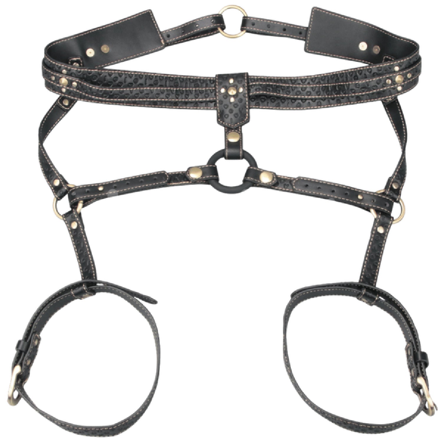 Rebellion Reign Faux Leather Full Body Harness – Luxury Body Harness > Clothes > Womens Harnesses Main image