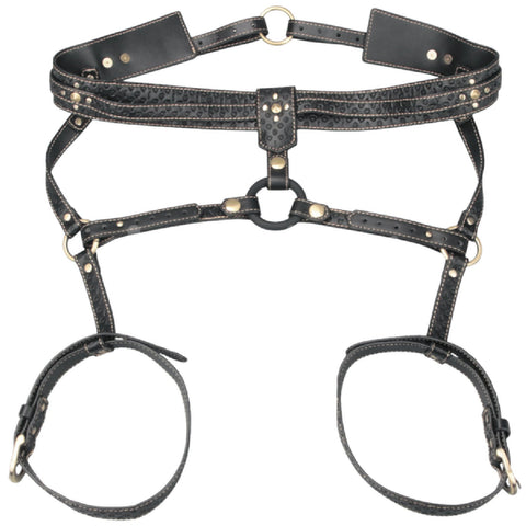 Rebellion Reign Faux Leather Full Body Harness – Luxury Body Harness > Clothes > Womens Harnesses