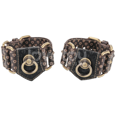 Rebellion Reign Thigh Cuffs Set – Adjustable PU BDSM Restraint Cuffs > Bondage Gear > Restraints