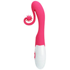 Rechargeable Tatianna (Pink) – Ergonomic Silicone Vibrator with 30 Modes > Vibrators > Unconventional
