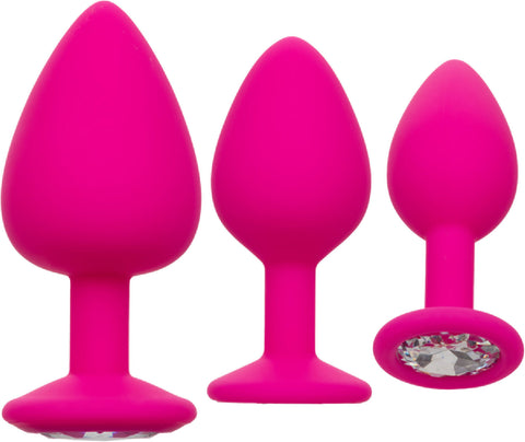 Cheeky Gems – Anal Training Kit with Three Graduated Anal Plugs > Anal Range > Butt Plug Kits