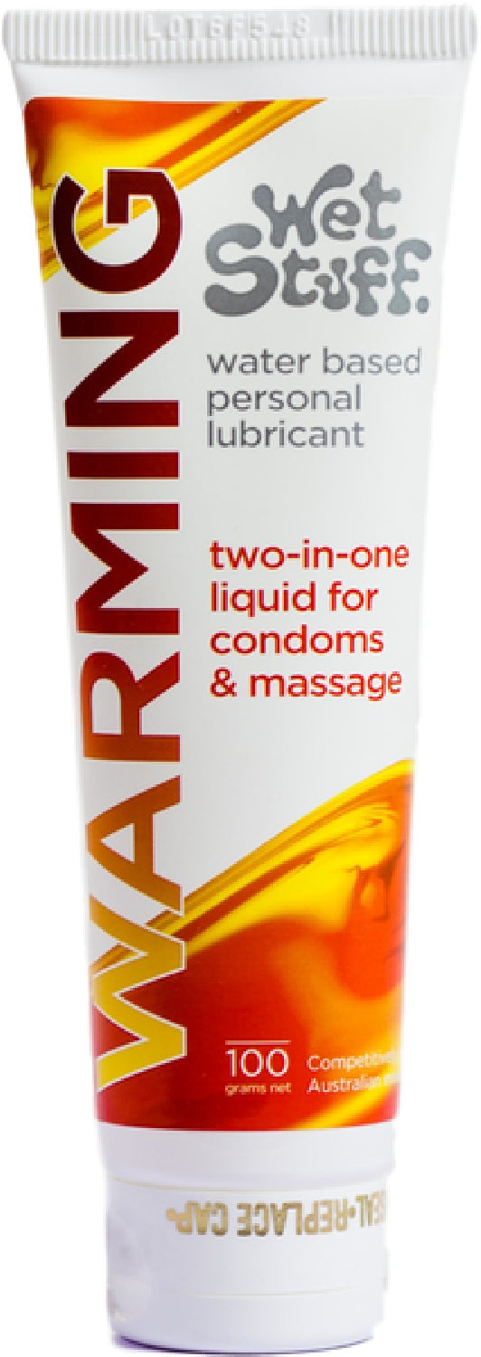 Wet Stuff Warming Tube – Water-Based Personal Lubricant 100g > Lube > Water Based Main image