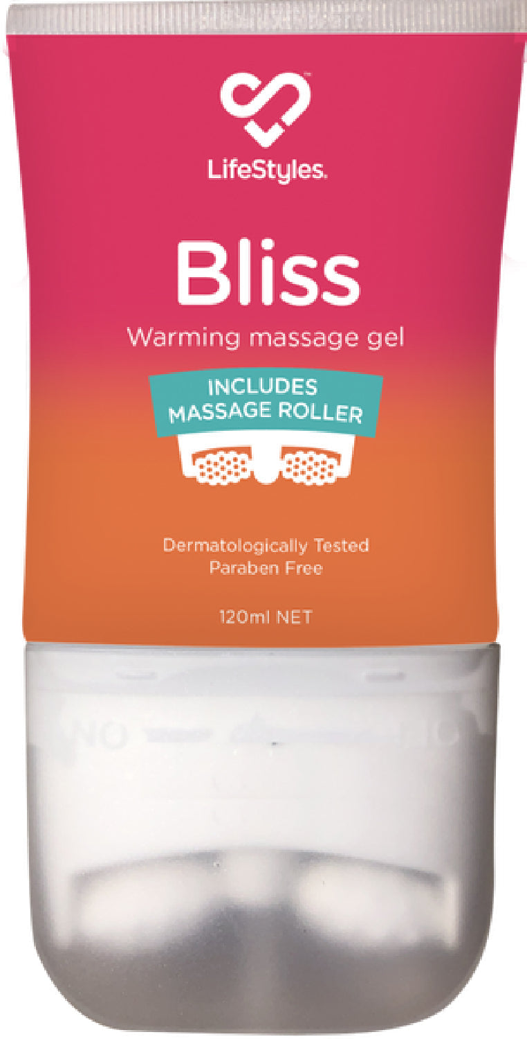 Bliss Warming Massage Gel 120ml – Sensual Massage Gel with Built-In Rollers One Size > Essentials > Massage Oil