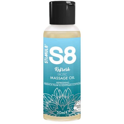 S8 Massage Oil Set – Blend of Jojoba, Almond, and Sesame Oils (3 x 50 ml) Massage Oil > Essentials > Massage Gift Set