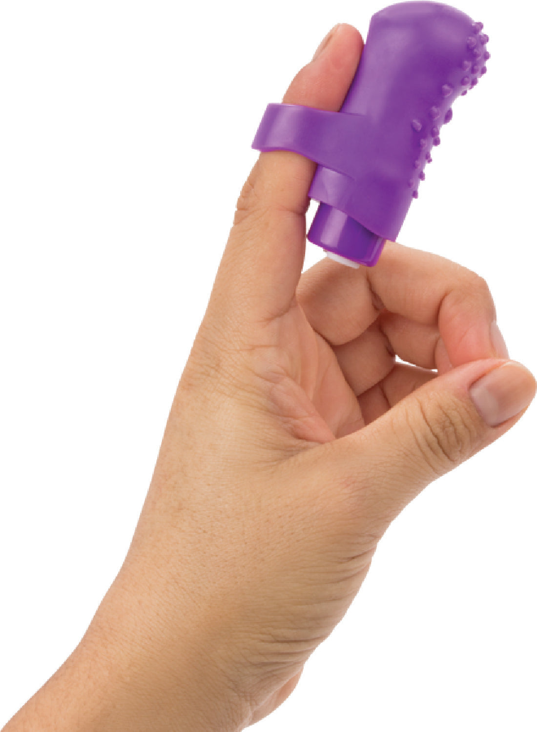 Charged Fing O Rechargeable Mini Finger Vibrator with Vooom Technology Silicone and ABS > Vibrators > Finger Vibrators