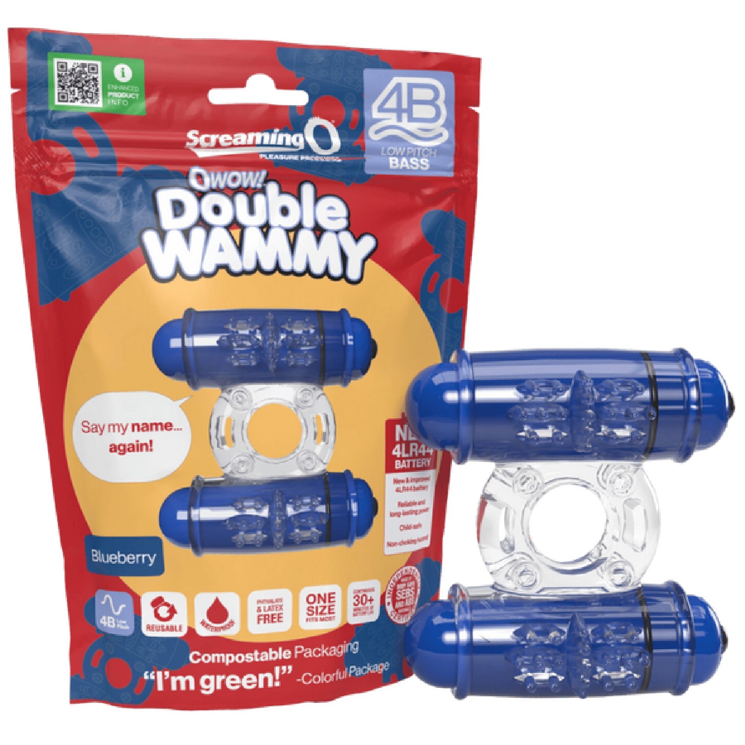 Double Wammy 4B Low Pitch Bass > Sex Toys > Couples Toys