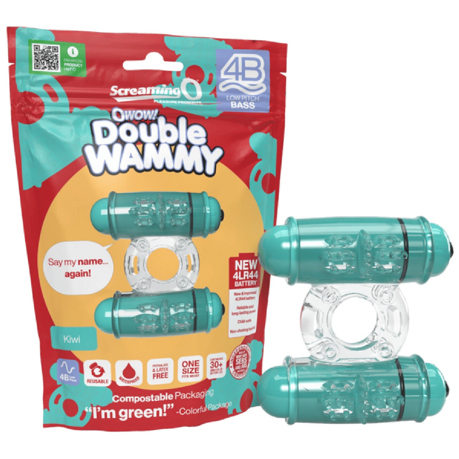 Double Wammy 4B Low Pitch Bass > Sex Toys > Couples Toys