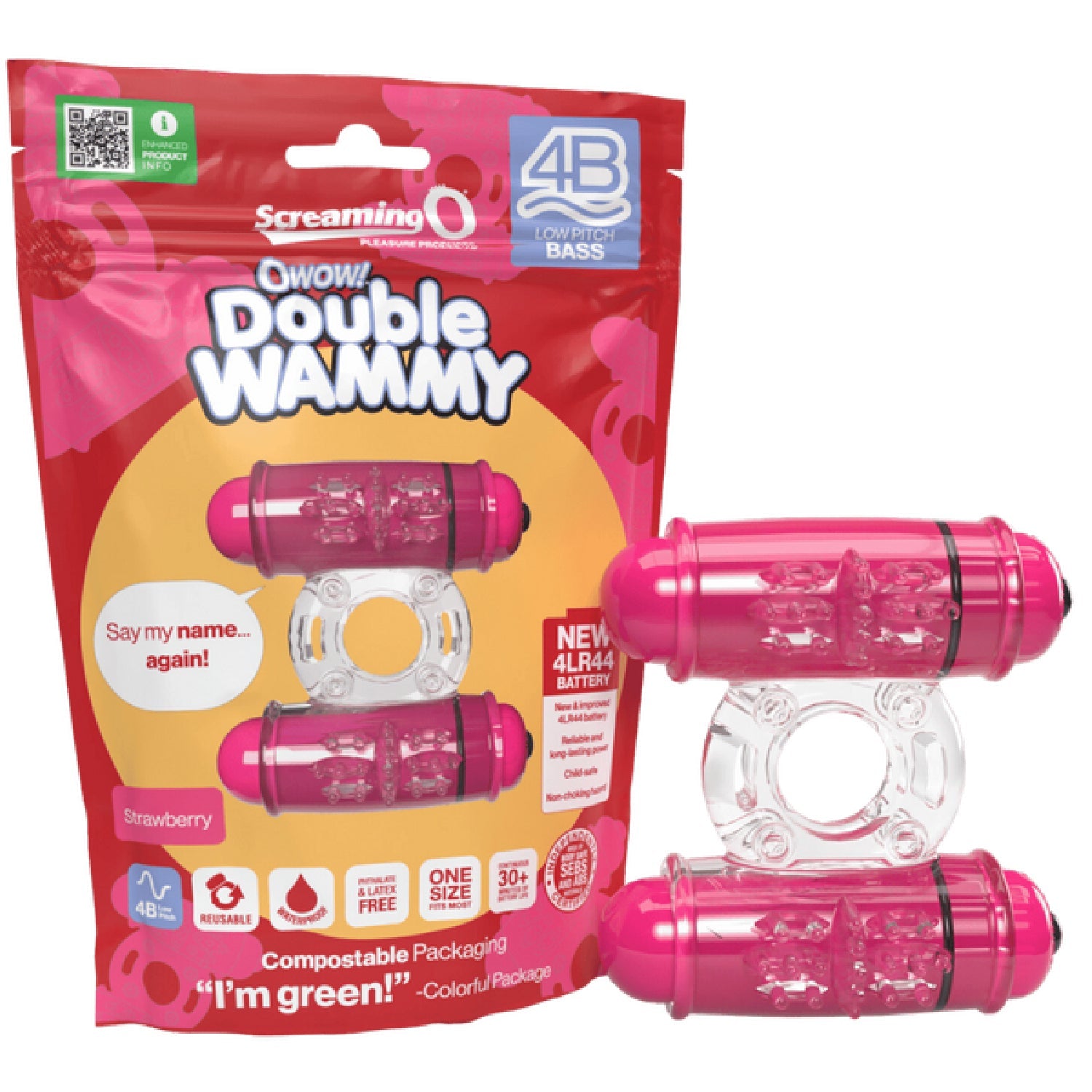 Double Wammy 4B Low Pitch Bass > Sex Toys > Couples Toys