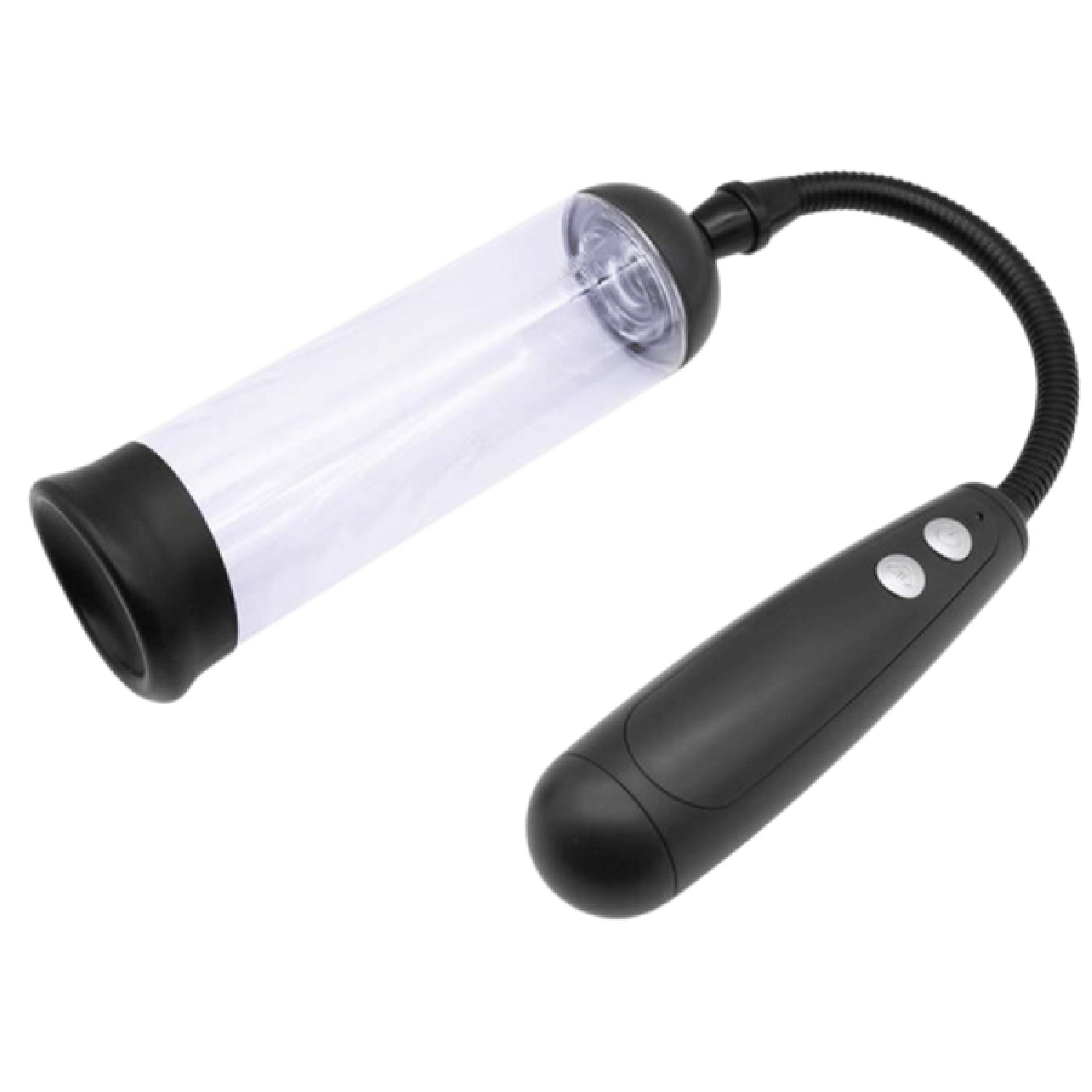 Vaczilla X19 Cylinder (Clear) – USB Rechargeable Penis Pump with Silicone Sleeve and Ring > Pumps > Penis Pumps