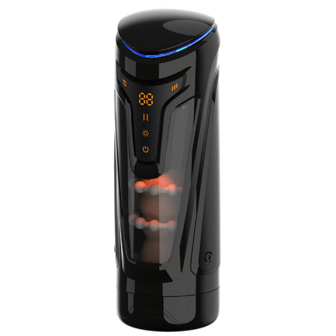 Warrior Heartbeat Nexus Ecstasy – Heated Thrusting Male Masturbator with Vibrations > Sex Toys For Men > Masturbators > Vibrating