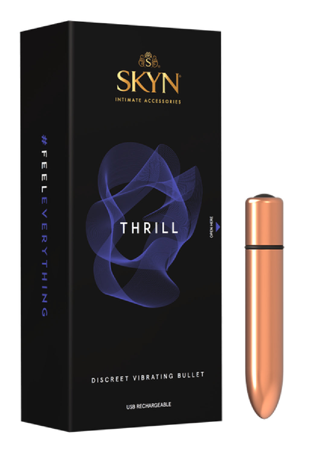 SKYN Thrill – USB Rechargeable Vibrating Bullet > Vibrators > Mini Vibrators