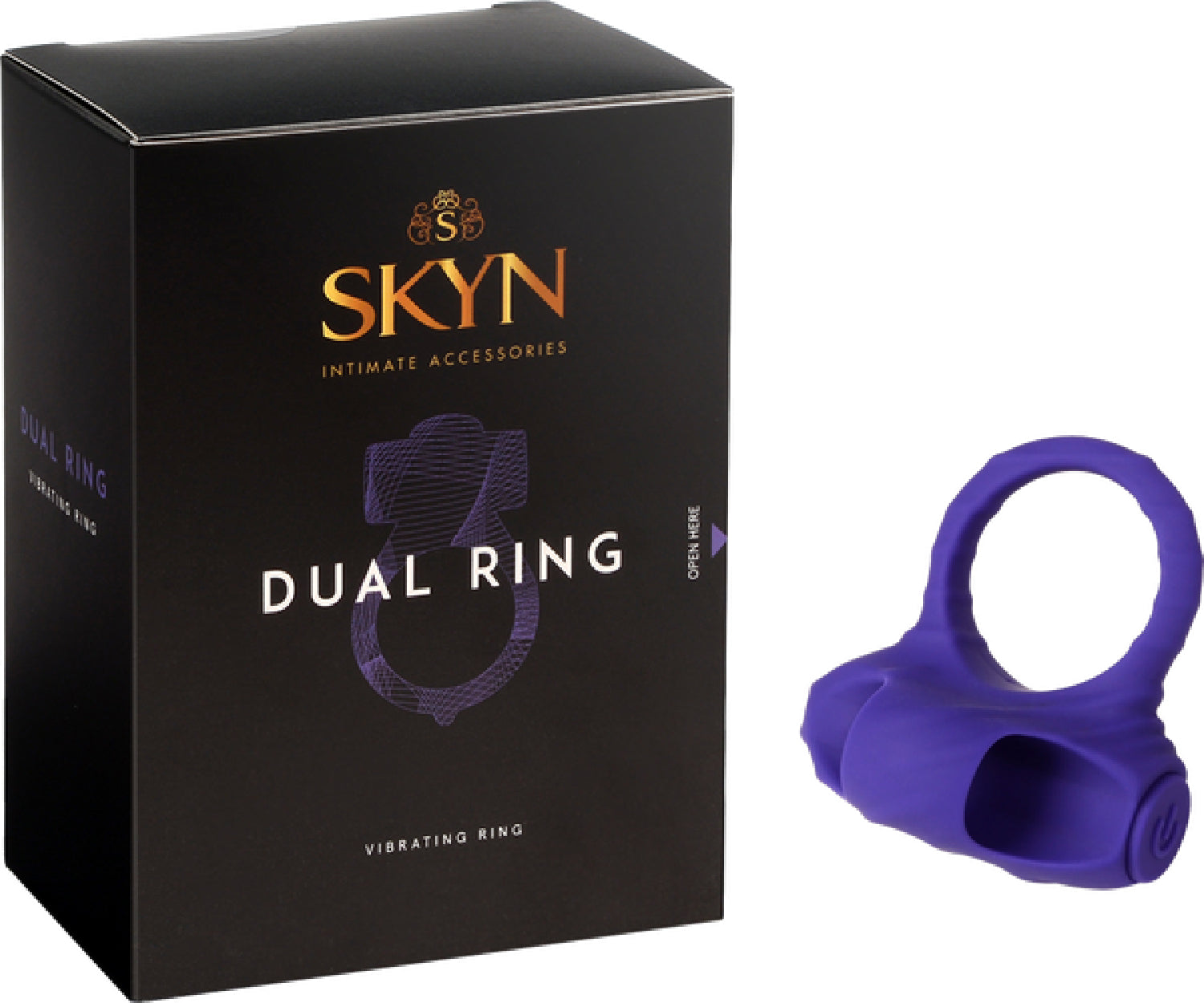 SKYN Dual Ring – Vibrating Ring with Dual Functionality and Three Speeds > Cock Ring > Vibrating Main image
